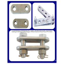 P type clevis tongue overhead line hardware fitting electric power pole fitting